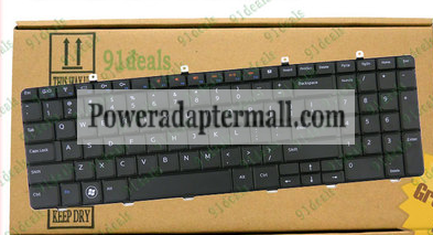 New Dell V104046AS1 V104046AS AEUM5U00010 US Black Keyboard - Click Image to Close